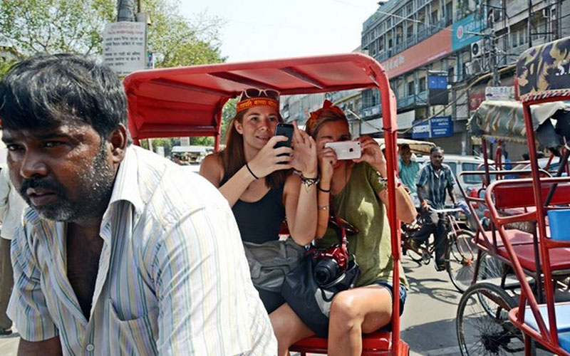 rickshaw ride
