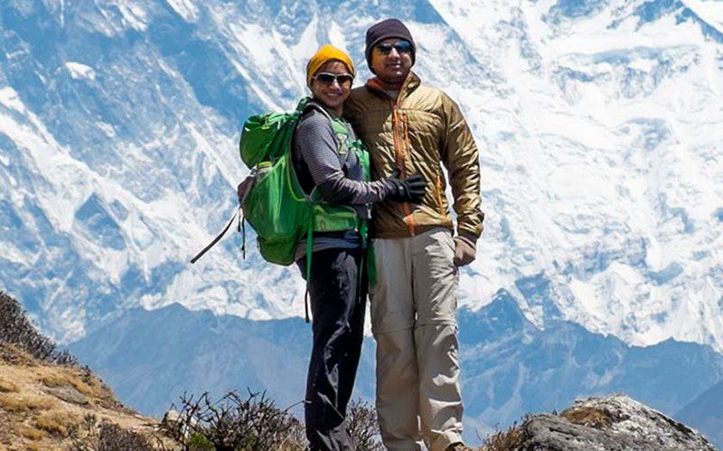 Mount Kailash with Everest base camp