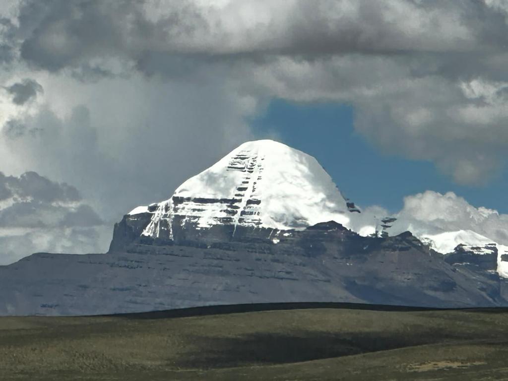 Mount Kailash South Face from Lake Mansarovar